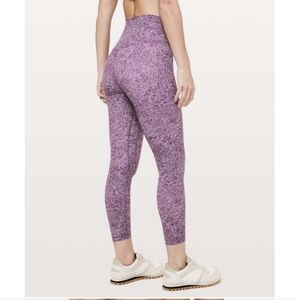 Lululemon Align Pant  25"  Inseam Arabesque Antoinette Smoky Quartz